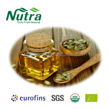 Aceite de semilla de calabaza orgánico natural